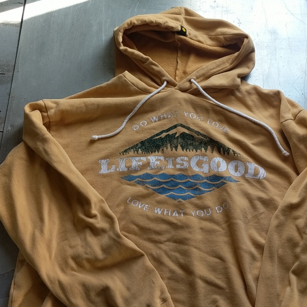 LIFE IS GOOD HOODY